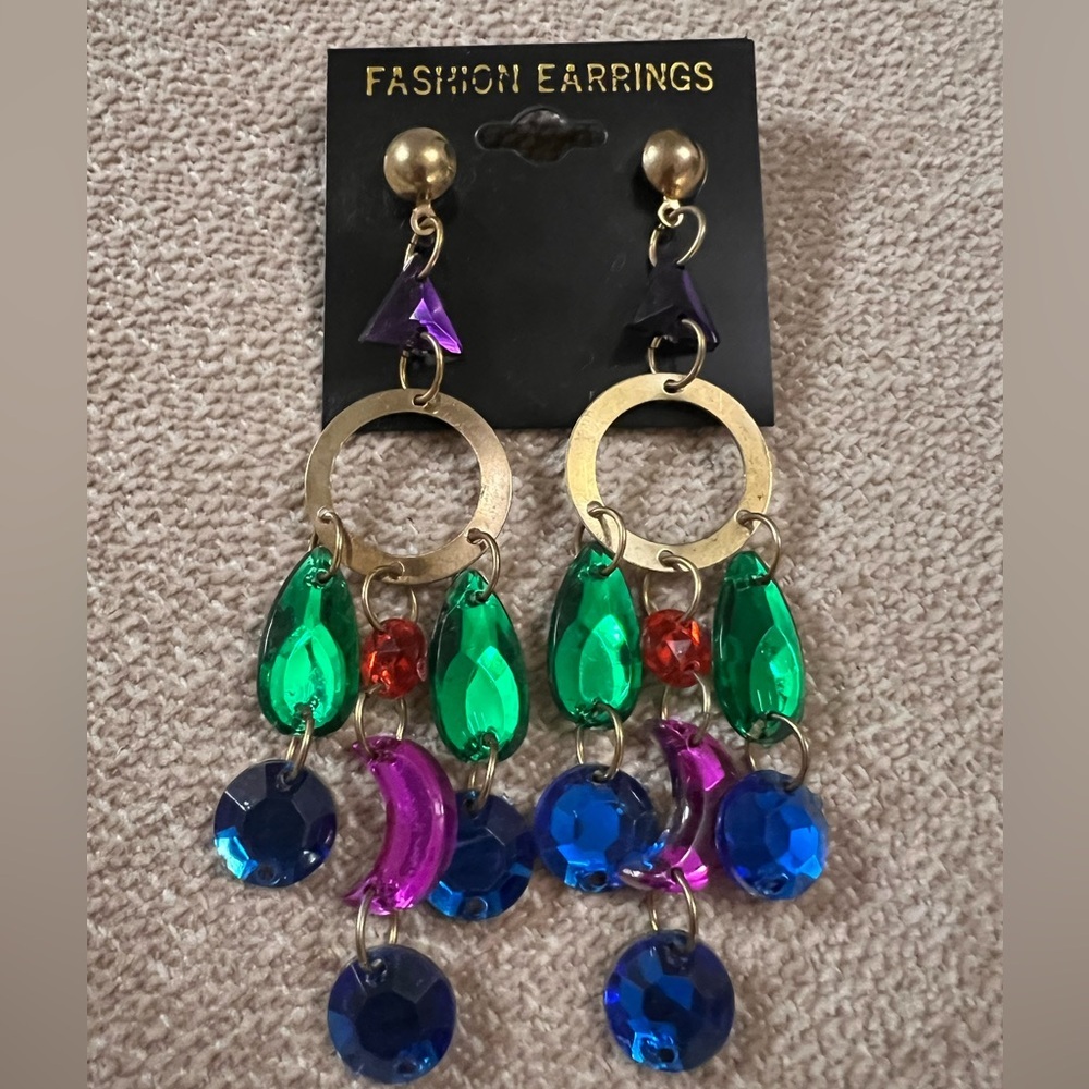 Vintage 80s Earrings - Deadstock
